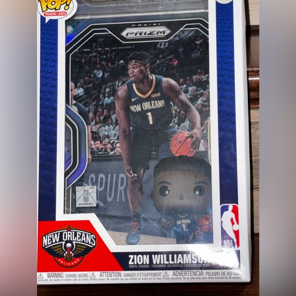 New Orleans Pelicans Zion Williamson #05 Funko Pop - NEW - Picture 5 of 11
